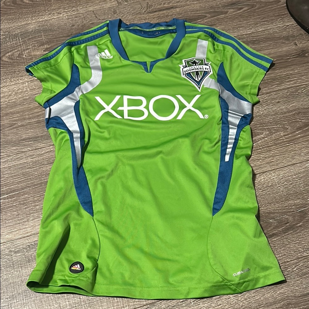 Adidas Women's Green Soccer Jersey